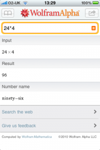 Review: Wolfram Alpha • Robb Knight