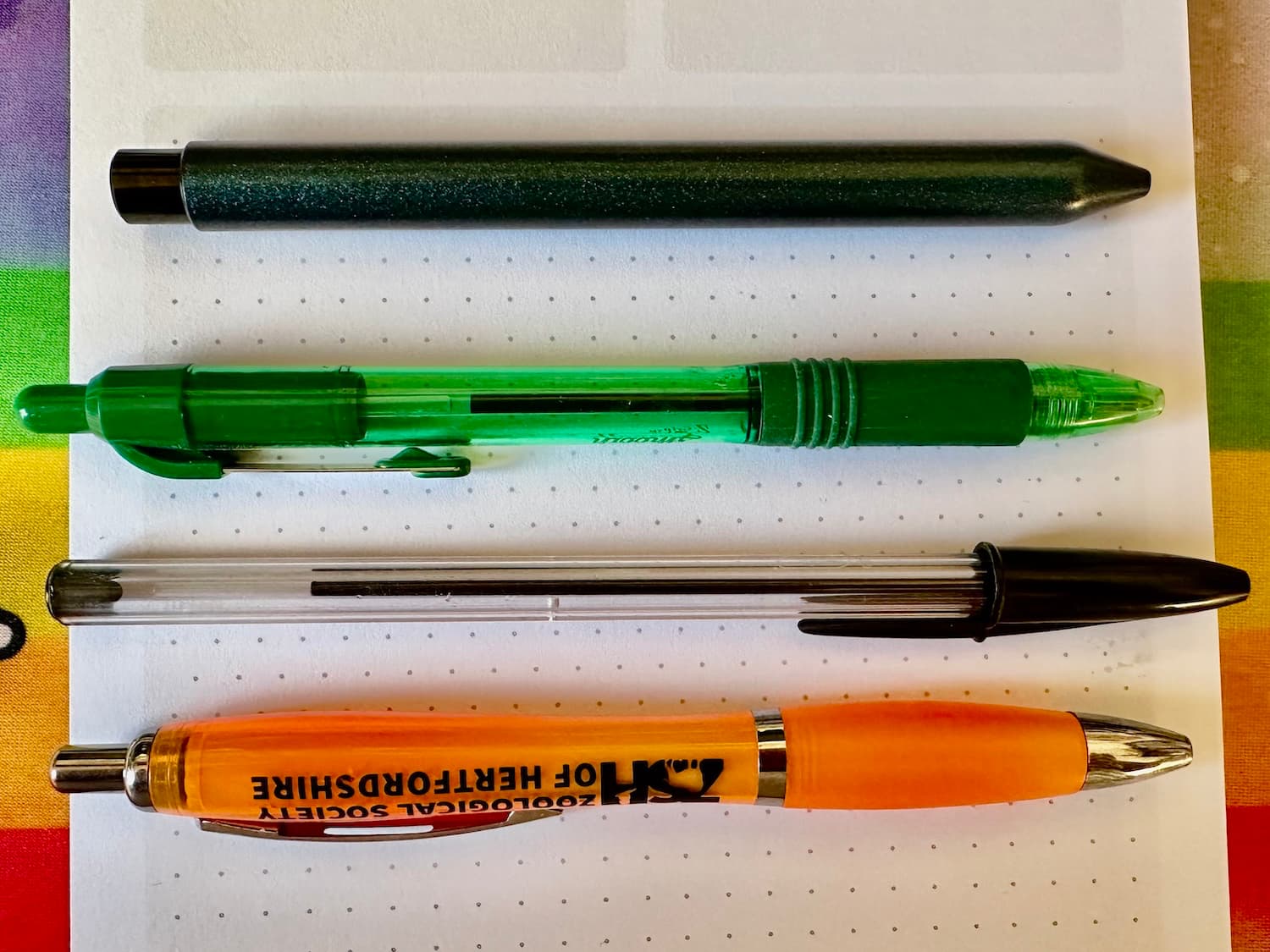 The Mark One pen along with some other pens
