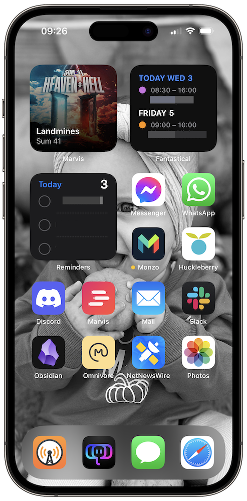 Homescreen